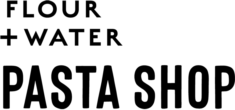 Flour + Water Pasta Shop Logo